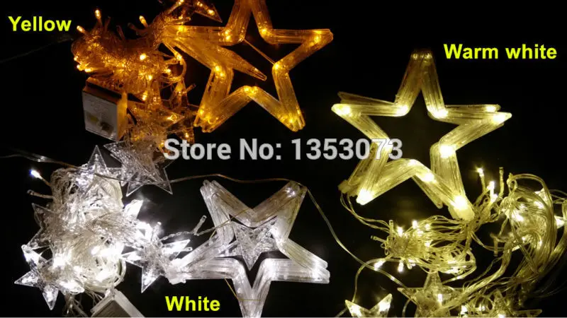 Star LED Light String Living Room Bedroom Valentines Day Nightclub KTV Party Decoration Lamps - lighting 1-4