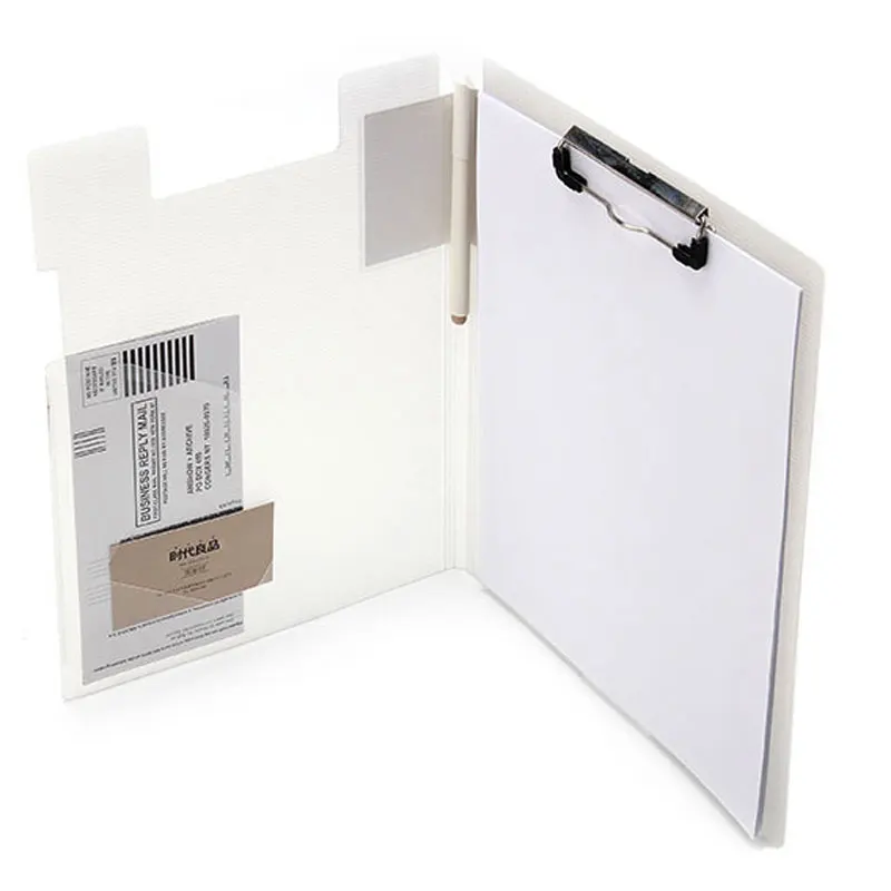 Офис школы Multi-Функция папку с эластичные зажимы совета Папка подходит для A4 файлы карточка-флешка отделка хранения
