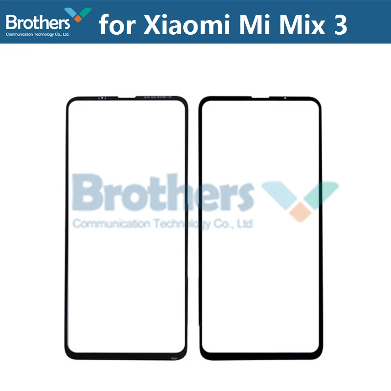 Сенсорное стекло для Xiaomi mi x 3, внешнее стекло, передняя линза для Xiaomi mi x 3, сенсорное стекло, сенсорная панель для телефона, замена 6,39''