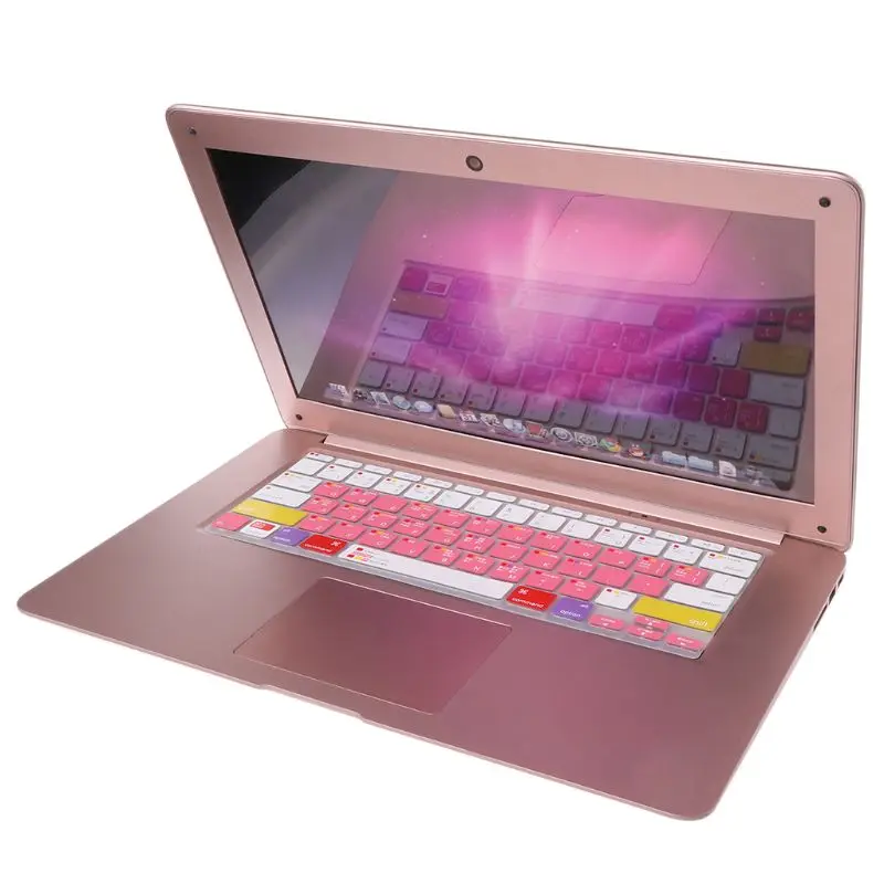 Общие красочные силиконовые покрытие для клавиатуры Стикеры для 12 "ноутбук MacBook Тетрадь Защитная пленка для компьютера