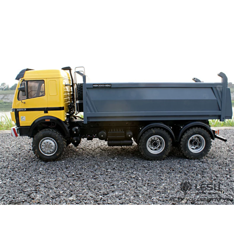 1/14 грузовик benz Actros полный привод 6X6 гидравлический самосвал с высоким крутящим