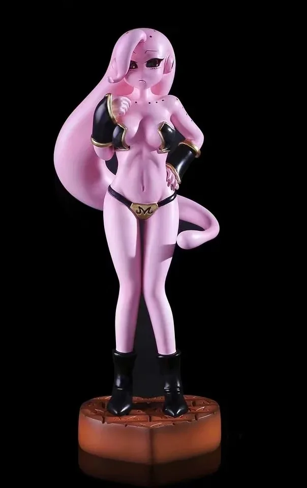 

23cm New Anime Action Figure Cartoon Dragon Ball Z GK Majin Buu Female Ver Model