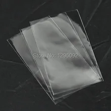 500 шт Чистый прозрачный пластик мешки Открытый Топ мешки 10x7 см стенд для ювелирных украшений