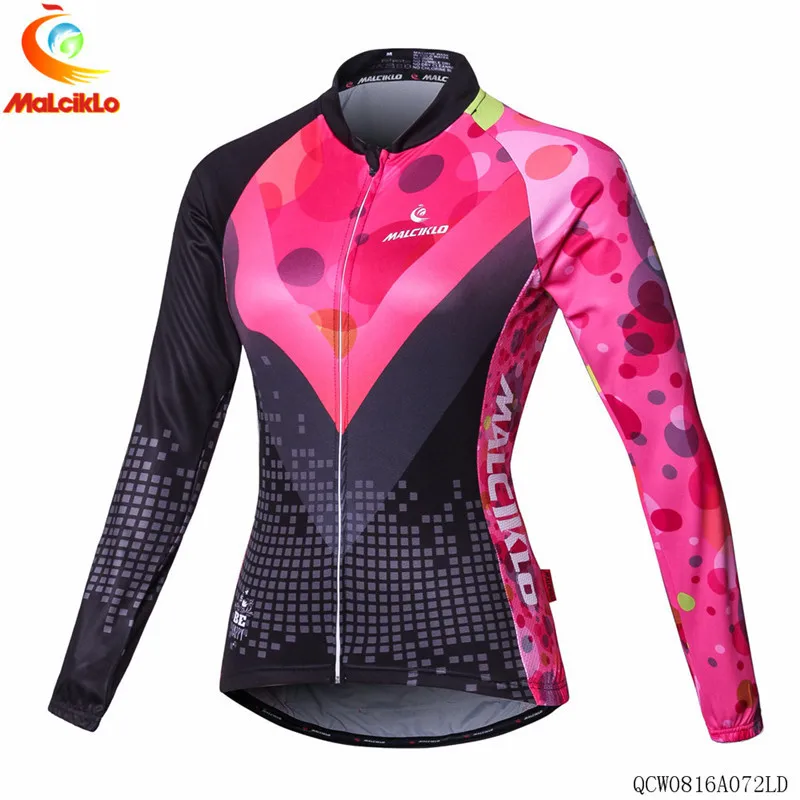 Women's Long Sleeve Cycling Shirt Lady Lightweight Sport Riding Clothing Mountain Mtb Bicycle Clothes Team Bike Jacket design