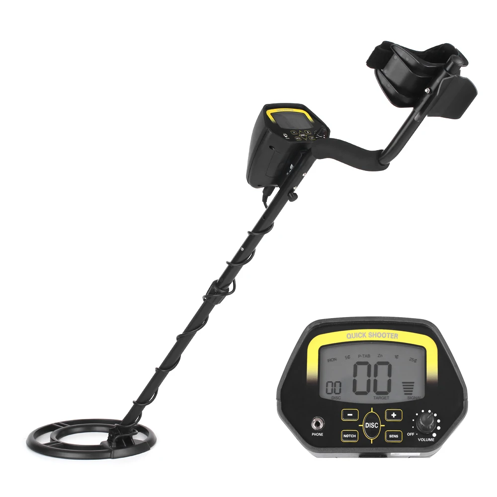LCD Display Underground Metal Detector search Nugget Gold Digger