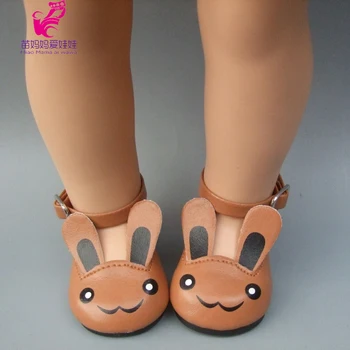 

Quality Cute doll shoes Pu Leather mini shoes for 18 inch girls doll and born baby dolls princess shoes acessory