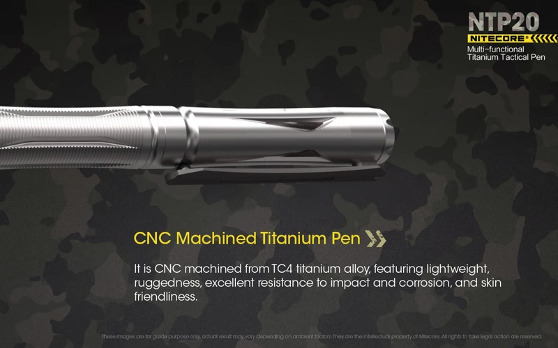 Nitecore NTP20 Multi-functional Titanium Tactical Pen (8)