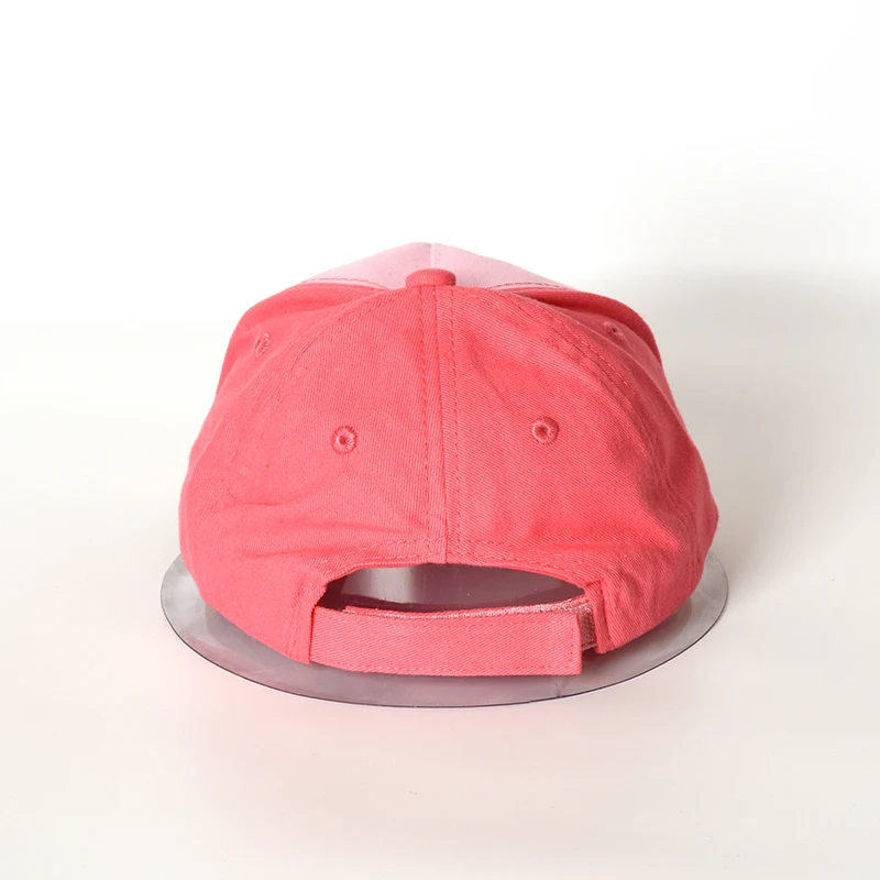 Cartoon Delphin Mädchen Hut Baby Mädchen Kappe Baumwolle Kinder Baseball Kappe Rosa Einstellbar für 6 Monate Bis 2 Jahre Alt kinder