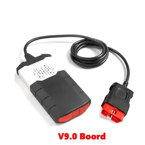 Obd сканер для delphis vd ds150e cdp,0 keygen obd2 obdii диагностический сканер инструмент полный набор 8 шт. автомобильных кабелей для автомобилей - Цвет: plastic box No BT