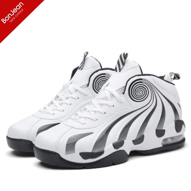 

Men's Casual Lightweight Athletic Lace-Up Basketball Shoes Outdoor Fashion High-Top Sneakers