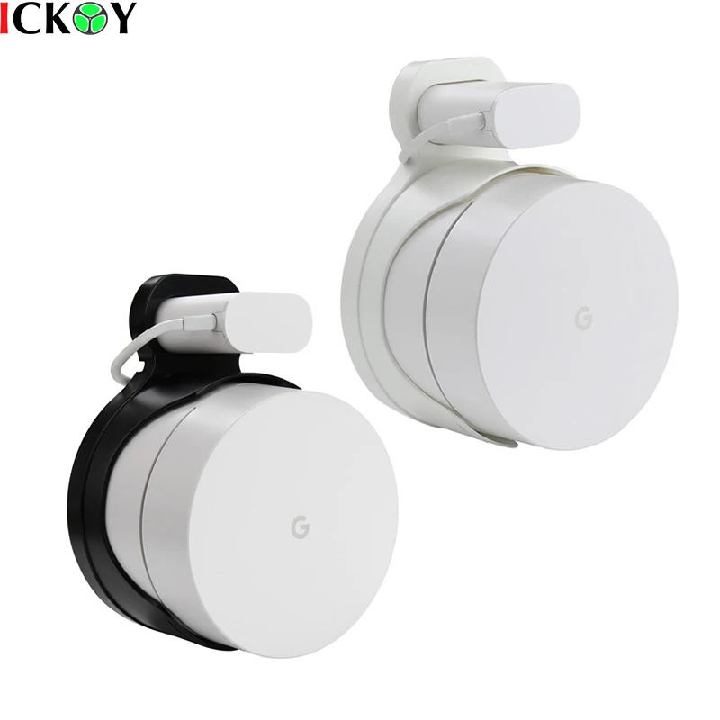 

ICKOY Wall Table Mount Bracket Holder for Google Wifi Security Bracket Accessories