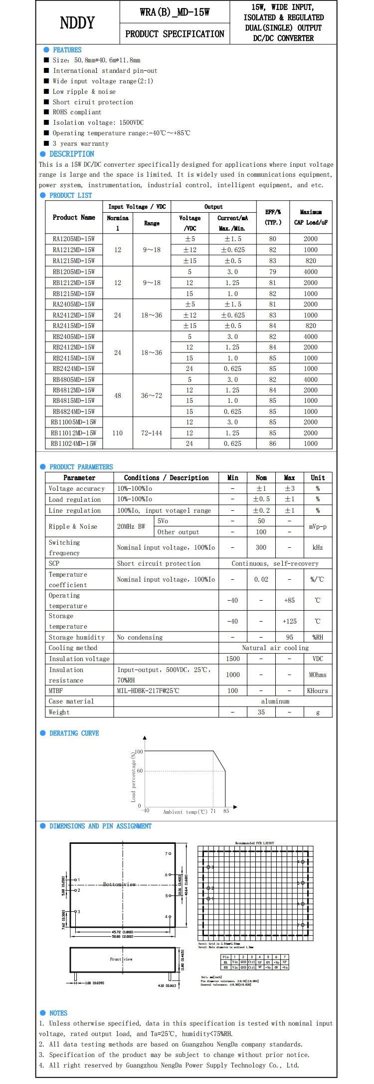 1 шт. изолированный модуль питания постоянного тока 12 В 24 в 48 в до 5 В 3a 9 в 12 В 15 в 24 в 15 Вт низкая пульсация dcdc понижающий преобразователь качественные товары