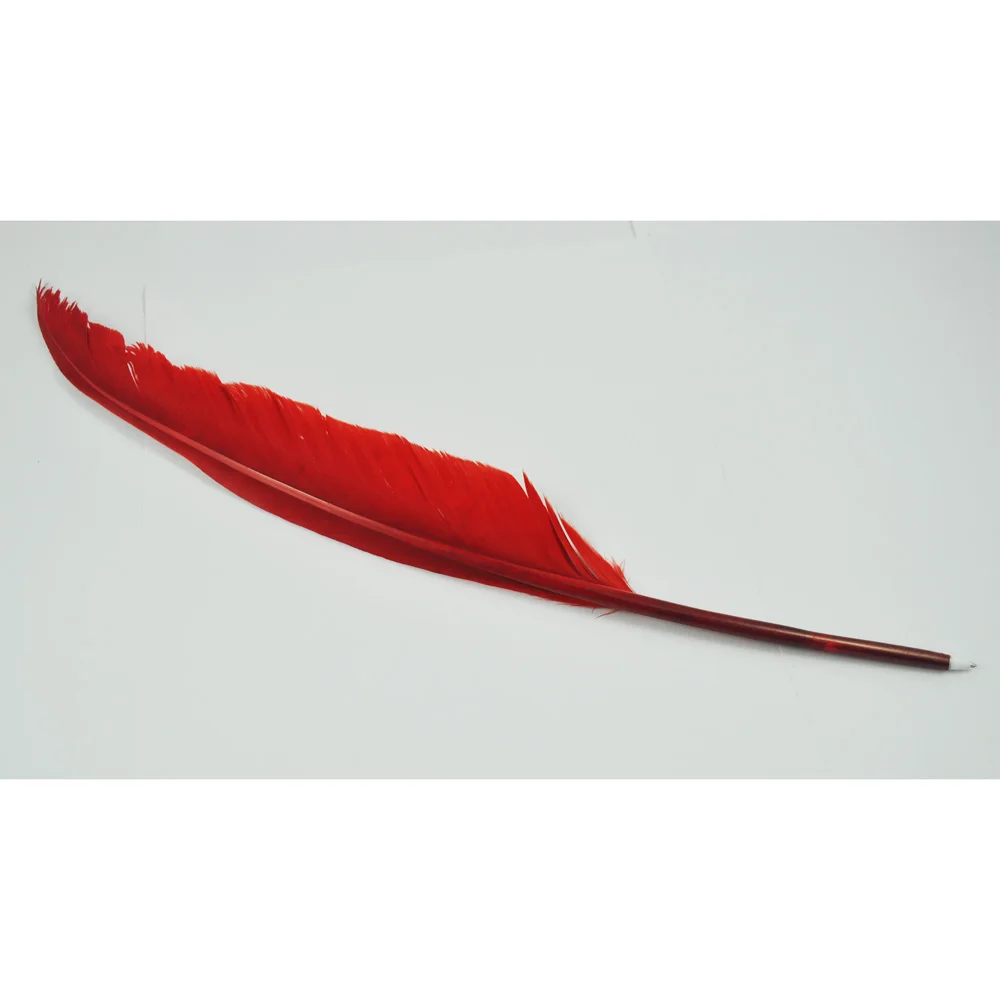 5 шт. шариковая ручка в стиле ретро с красными чернилами