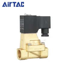 2 Way 2 Позиция 1/" IP65 пневматические Воздух Вода Масло электромагнитные клапаны DC 24 V AC 220 110 V 12 V 2W150-15 AirTac