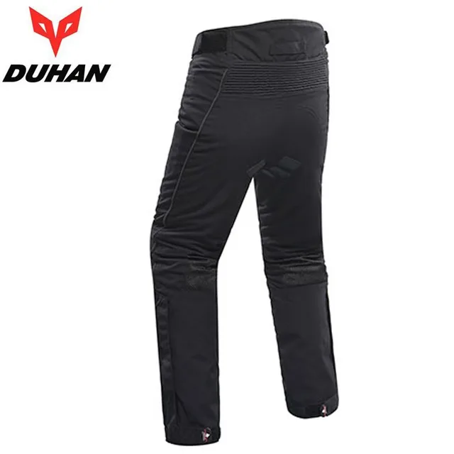 Summer Men's Motorcycle Biker Pants DUHAN Mesh & Oxford Fabric Motocross CE knee Motorbike Clothes Equipment for Men Trousers 4