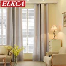 Solid Color Faux Linen Velvet Curtains for Living Room Modern Curtains for Bedroom Window Treatment Curtains