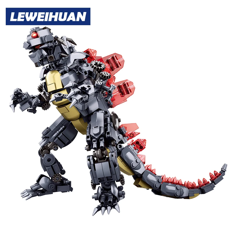 

Movie Godzilla 2 Monster King - Godzilla Model Building Blocks Set Bricks Toys For Children Gift Compatible Legoings Friends