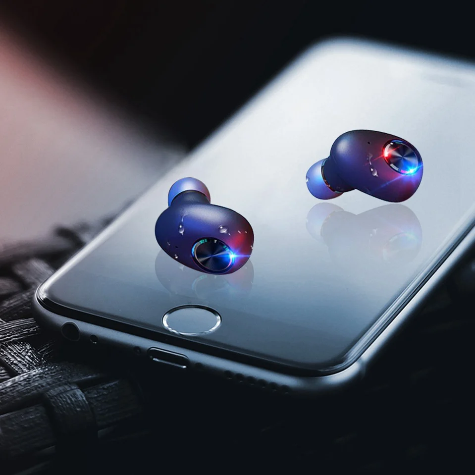 Wireless Bluetooth Earphone 5.0 Sport Headset Gaming with Microphone Stereo Earbuds Headphones Bluetooth TWS Earphones For Phone (17)