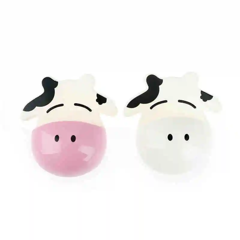 1pc new arrival bathroom products Cartoon cow Kitchen Sundries Holder Bathroom toothbrush Hanger Storage Box 1pc new arrival bathroom products Cartoon cow Kitchen Sundries Holder Bathroom toothbrush Hanger Storage Box