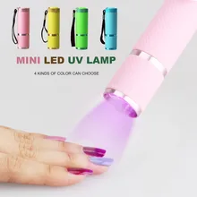 Professional Led Lamp Gel Polish Nail Dryer Mini LED UV Lamp Flashlight 10s Fast Cure For Nail Gel 4 Colors For choose