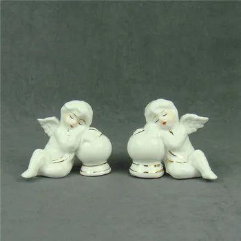

Porcelain Sleeping Angel Doll and Sphere Miniature Figurine Art and Craft Ornament Accessories for Front Room and Bedroom Decor