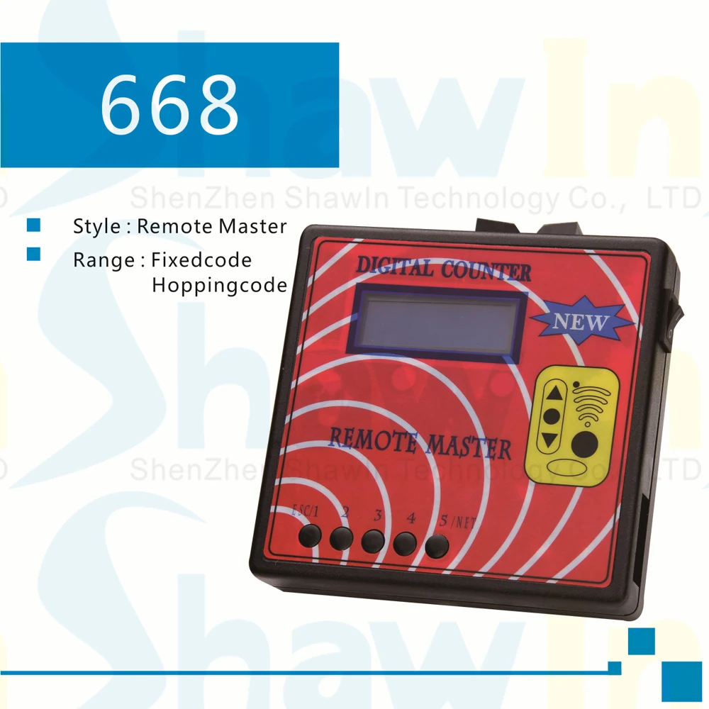 

free shipping Newest Digital Counter Remote Master Frequency Display Remote Control Duplicator/copier