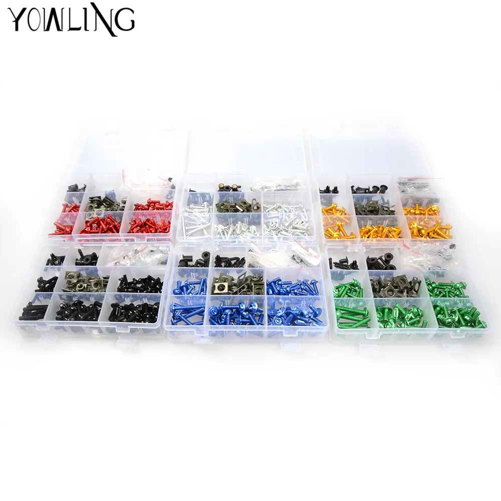Motorcycle Customized Windshields Universal Fairings Bolt Screws for Kawasaki HONDA SUZUKI BMW Yamaha R1 R3 R6 MT09 MT07 TMAX530