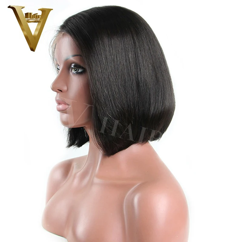 human hair bob wig for women