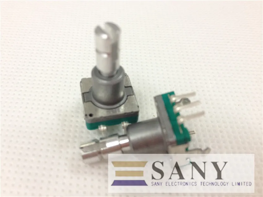 

[BELLA]Original authentic Japanese ALPS encoder encodes the switching pulse potentiometer 30 points 17MM thin shaft--10PCS/LOT