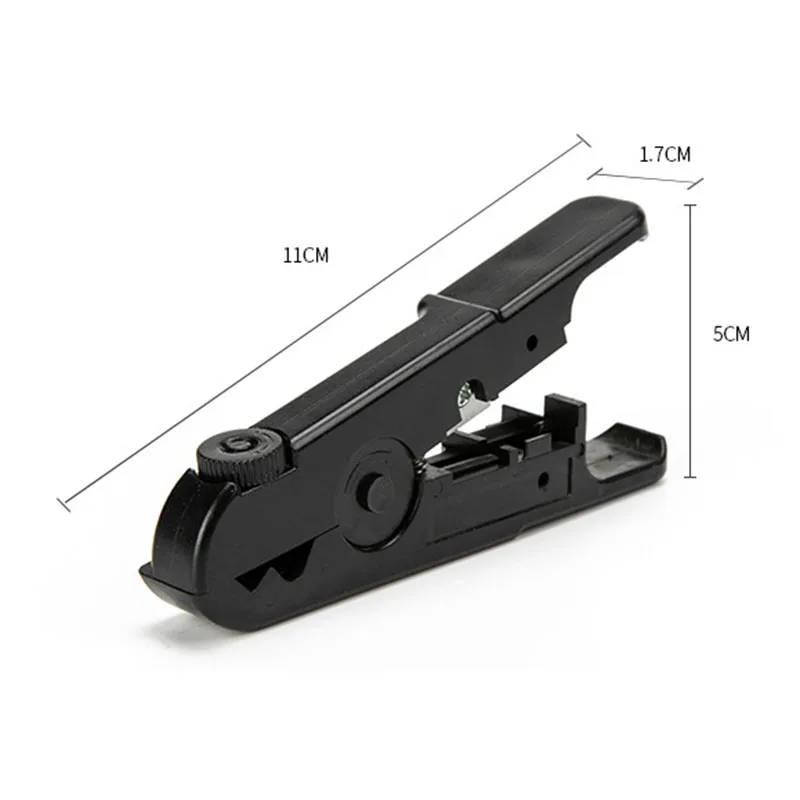 RJ45 RJ11 Cat6 Cat5 пробивая сеть LAN UTP кабель для зачистки проводов плоскогубцы черный/серый