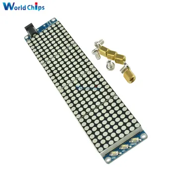 

HT1632C Display + MCU ATMEGA8L Dot Matrix Module Red Led 3208 Replace MAX7219