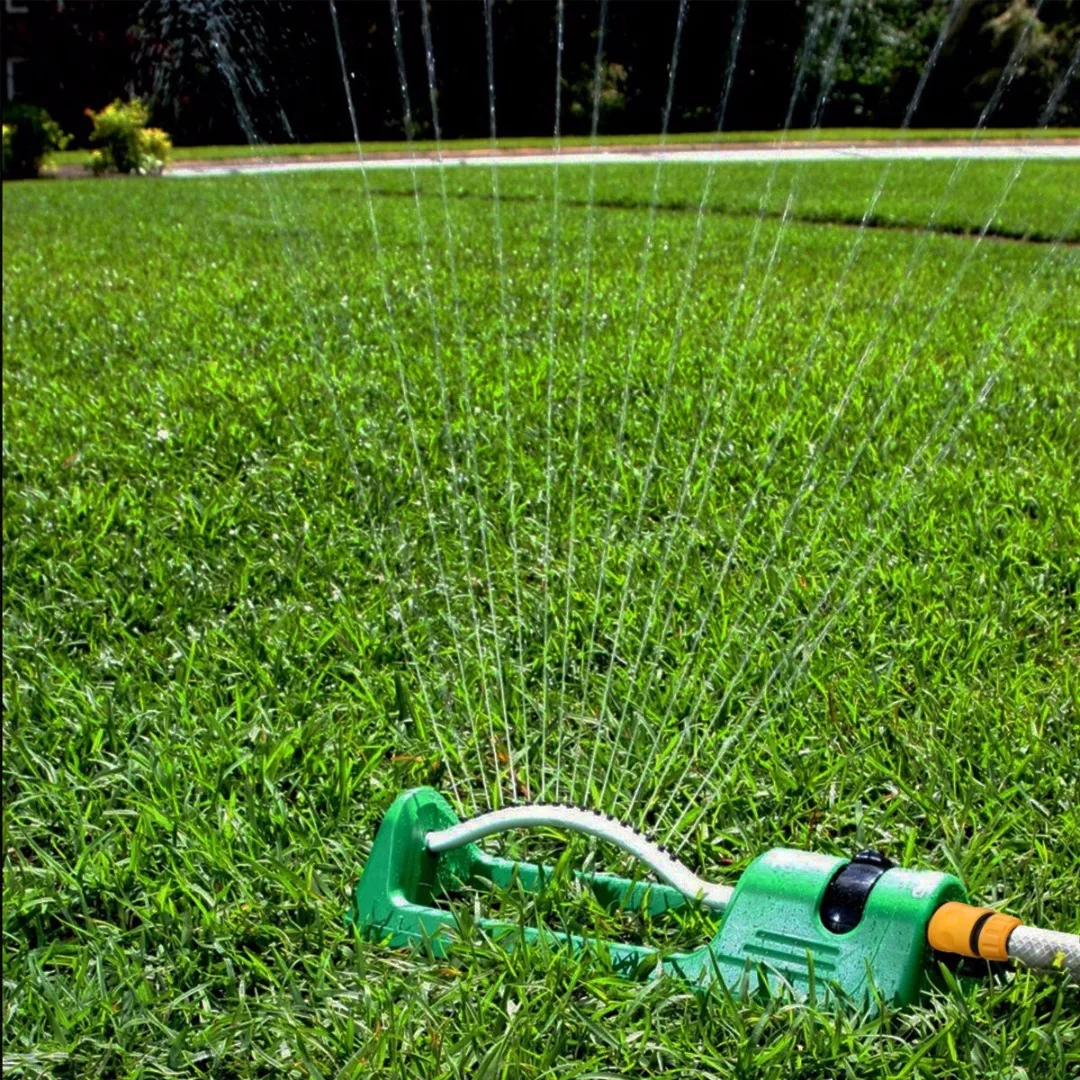 JX-LCLYL Adjustable Alloy Watering Sprinkler Sprayer Oscillating Oscillator Lawn Garden