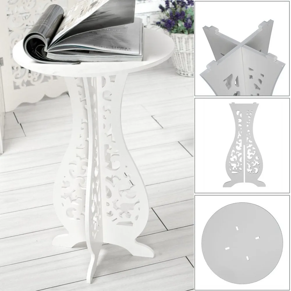 

Modern Coffee Side End Table Sofa Tea Lamp Desk Flower Bottle Stand Living Room Bedroom Home Decoration Furniture