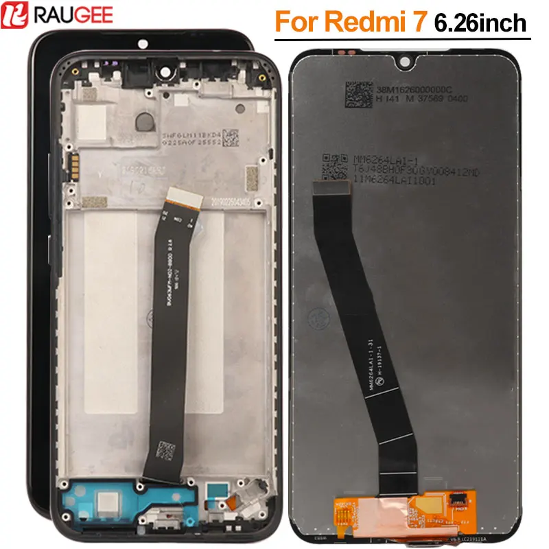 

Screen For Xiaomi Redmi 7 LCD Display & Touch Screen Replacement For Redmi 7 LCD With Frame Digitizer Glass Panel 6.26inch New