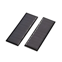 BCMaster 5 5V Solar Panel Mini Polysilicon Solar Epoxy Plate Battery Charger DIY Module Outdoor Charging
