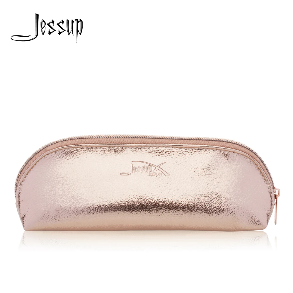 

Jessup Golden Cosmetic bag set for Makeup accessories Women bags Make up tools Travel beauty case CB008