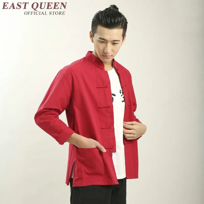 Traditional chinese clothing for men male bomber jacket coat men winter oriental streetwear Chinese clothes KK1528