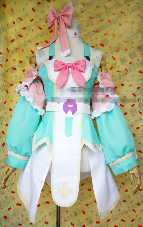 

Hyperdimension Neptunia Pururut Noire Customized Uniforms Cosplay Costume Free Shipping
