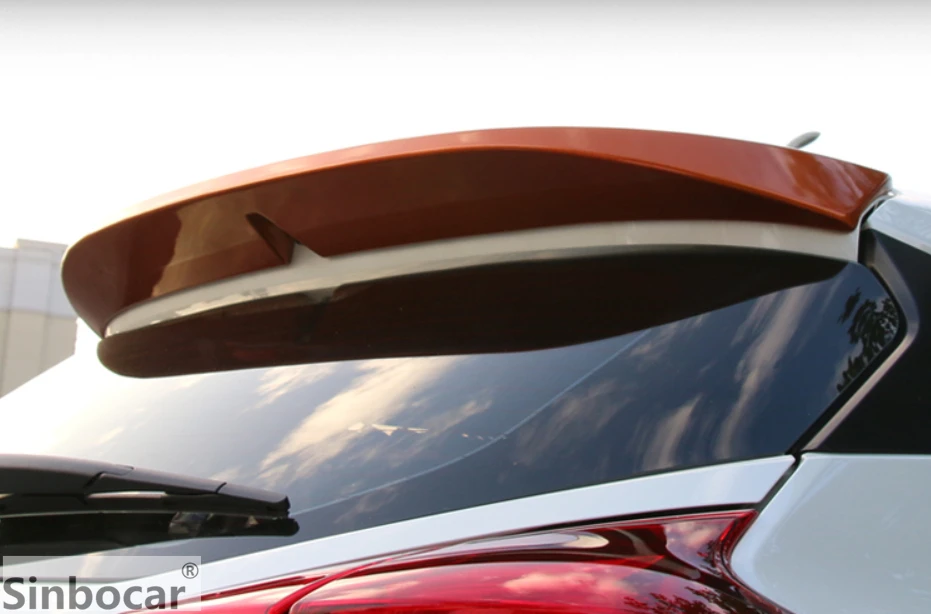 ABS пластик окрашенные хвост багажник губы крыло праймер цвет задний спойлер насадка для Nissan KICKS спойлер Стайлинг отделка