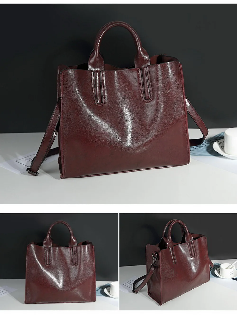 Cheap women leather bag