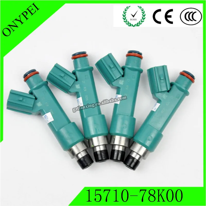 

4 pcs 15710-78K00 Fuel Injectors For Suzuki Grand Vitara Kizashi 2.4L 10-13 1571078K00
