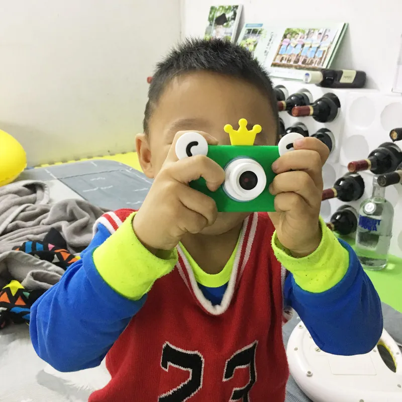 Цифровая HD фотокамера для детей s Mini Fun мультяшное животное маленькая камера
