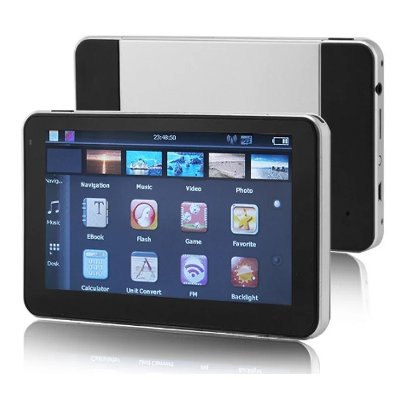 

5 Inch car gps navigation navigation preload gps map windows ce6.0 4G Reverse video AV-IN FM Bluetooth