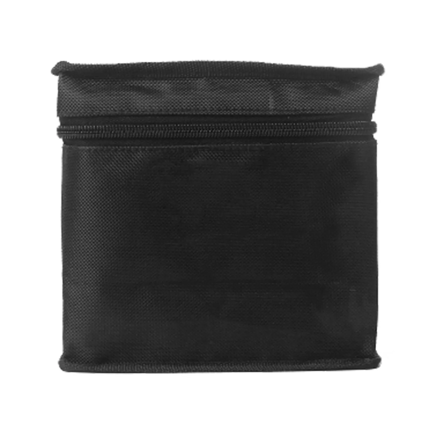 Маркер чехол на молнии сверхпрочный брезент ручка сумка с ручкой большой емкости держатель портативный канцелярский хранения различное количество - Цвет: Black