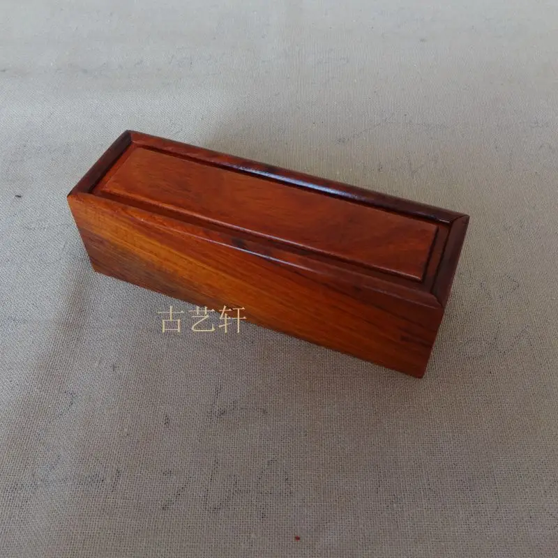 Древние Yi Xuan rosewood, палисандр герметичные коробки, коробки для ювелирных изделий, Нефритовая шкатулка