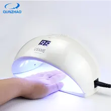 48 Вт УФ-лампы лак для ногтей сушилка 24 светодиоды 5S 30 s 60 s быстро сохнет ногтем и ногти для Ногтей Гелем Барабан Маникюр машина