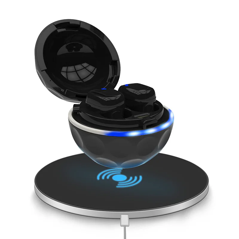 

T3 Wireless Bluetooth Earphone Waterproof IPX7 earbuds Wireless charging Bluetooth5.0 with charge box for sport