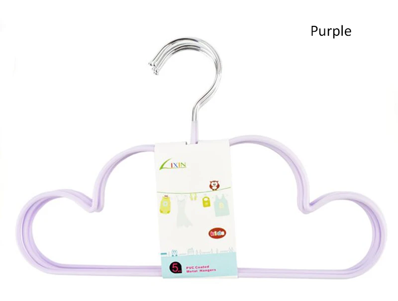 Нескользящая Милая вешалка для облаков для детей, Новая креативная домашняя уличная вешалка, красочная вешалка с резиновым покрытием(20 шт./лот