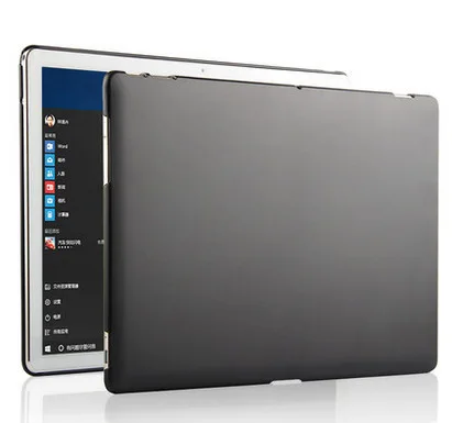 

Hot Sale Fashion Folding Flip Plastic hard black Tablet Case for Huawei Matebook 12" High Quality PU Cover Case