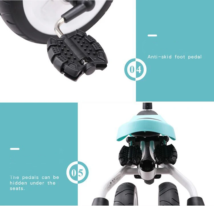 Children Tricycle Ride On Toys Kids Folding Bike Children Tricycle Ride On Toys Kids Folding Bike